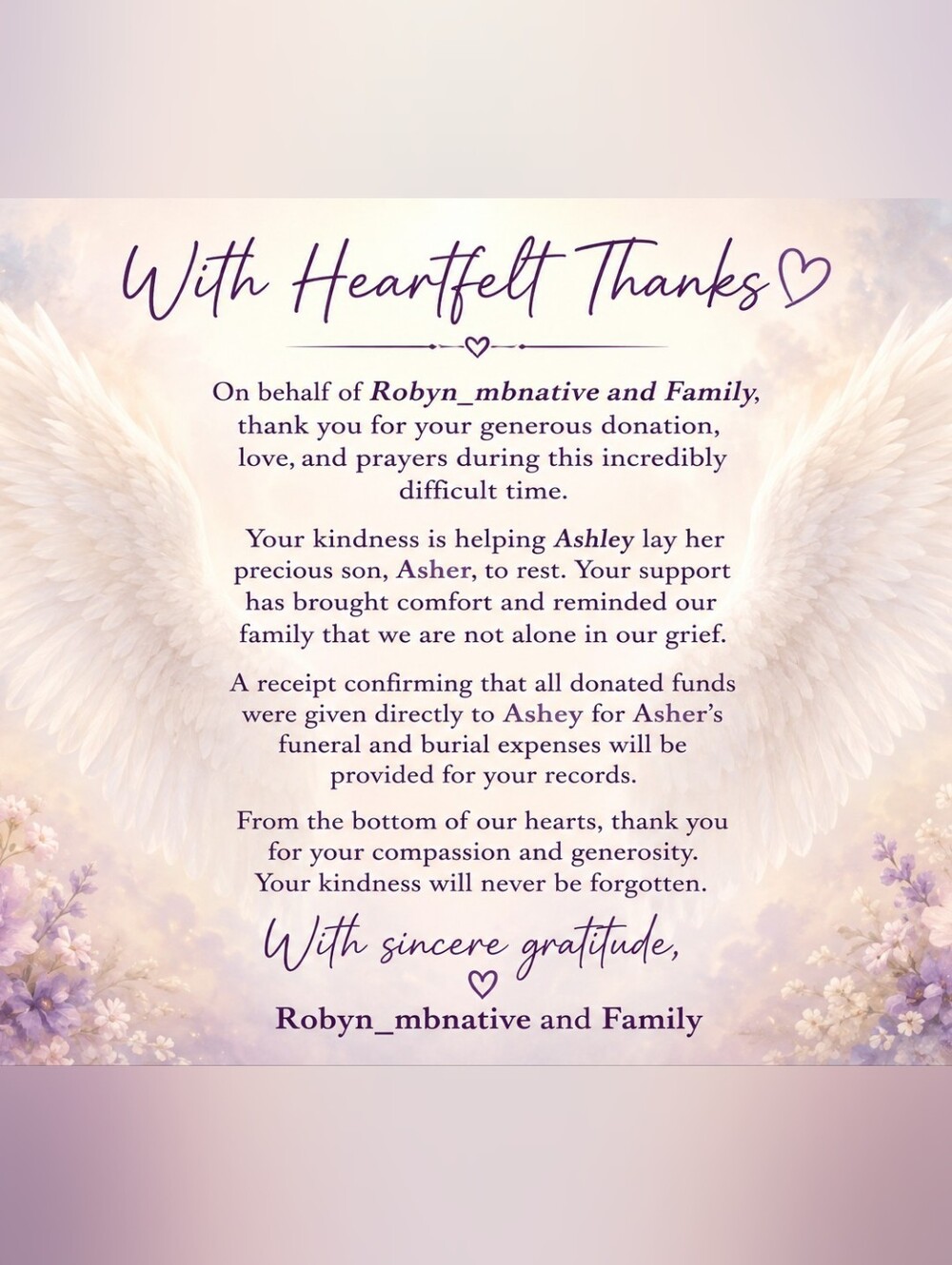 Memorial Wall Art Print - Blue/White Comfort Tribute - Picture 3 of 3